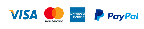 Visa Mastercard American Express Paypal